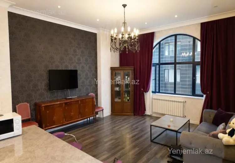 1 200 AZN - 2 otaqlı mənzil Kirayə (aylıq), Nizami, Bakı