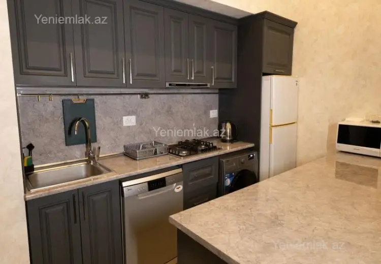 1 200 AZN - 2 otaqlı mənzil Kirayə (aylıq), Nizami, Bakı