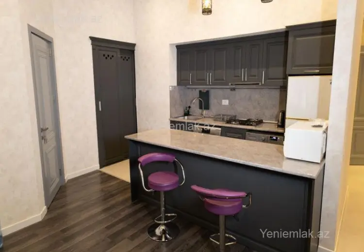 1 200 AZN - 2 otaqlı mənzil Kirayə (aylıq), Nizami, Bakı