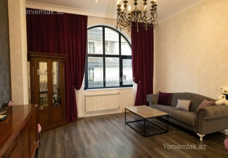 1 200 AZN - 2 otaqlı mənzil Kirayə (aylıq), Nizami, Bakı