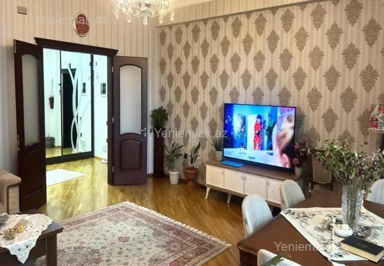 1 300 AZN - 3 otaqlı mənzil Kirayə (aylıq), Nəsimi, Bakı