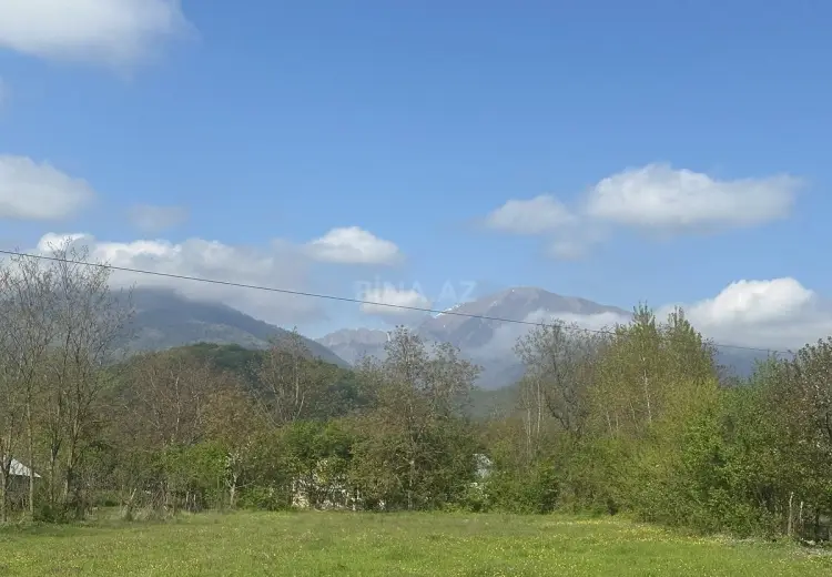 78 000 AZN - 12 sot Torpaq Satılır, Qəbələ