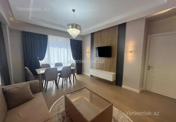 1 500 AZN - 3 otaqlı mənzil Kirayə (aylıq), Nərimanov, Bakı