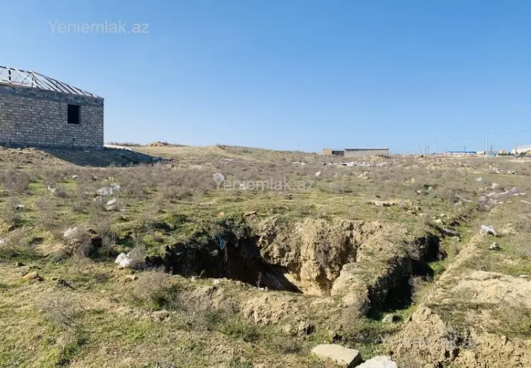 48 000 AZN - 6 sot Torpaq Satılır, Saray, Abşeron