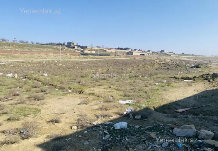 48 000 AZN - 6 sot Torpaq Satılır, Saray, Abşeron