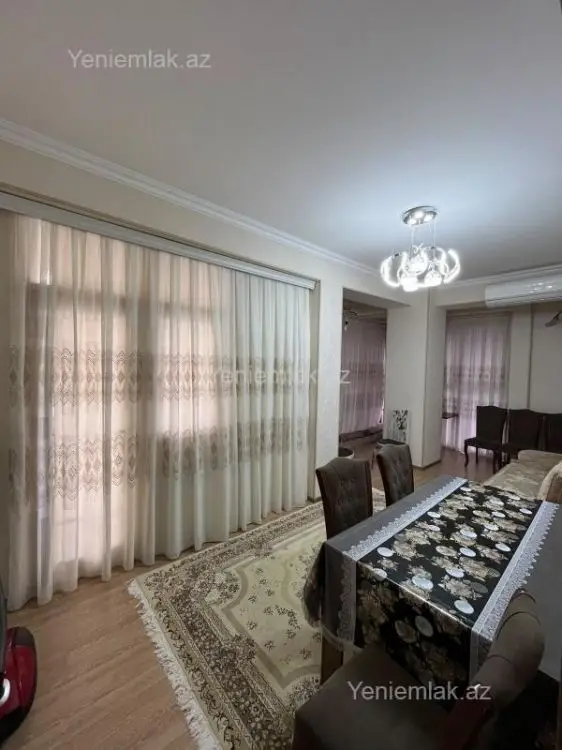 1 000 AZN - 3 otaqlı mənzil Kirayə (aylıq), Nəsimi, Bakı