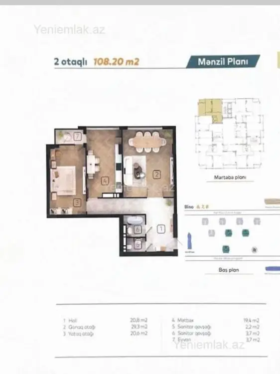 288 000 AZN - 2 otaqlı mənzil Satılır, Nərimanov, Bakı