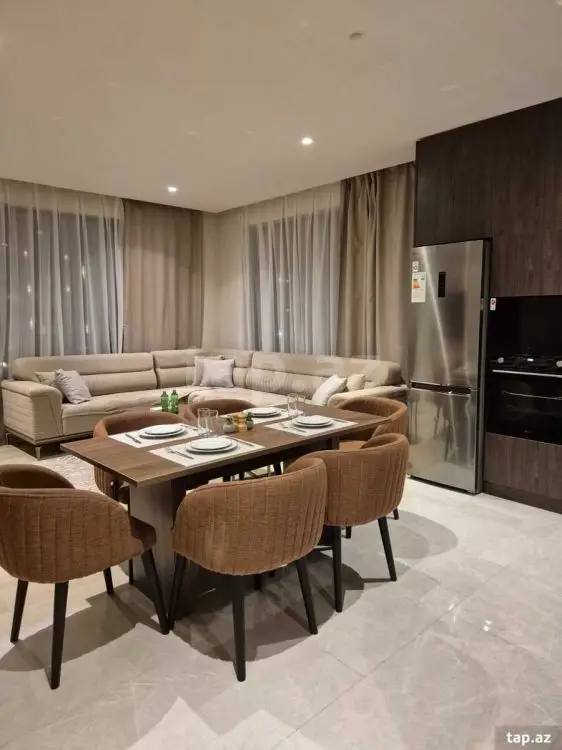 300 AZN - 3 otaqlı mənzil Kirayə (günlük), Nardaran qəs., Sabunçu, Bakı