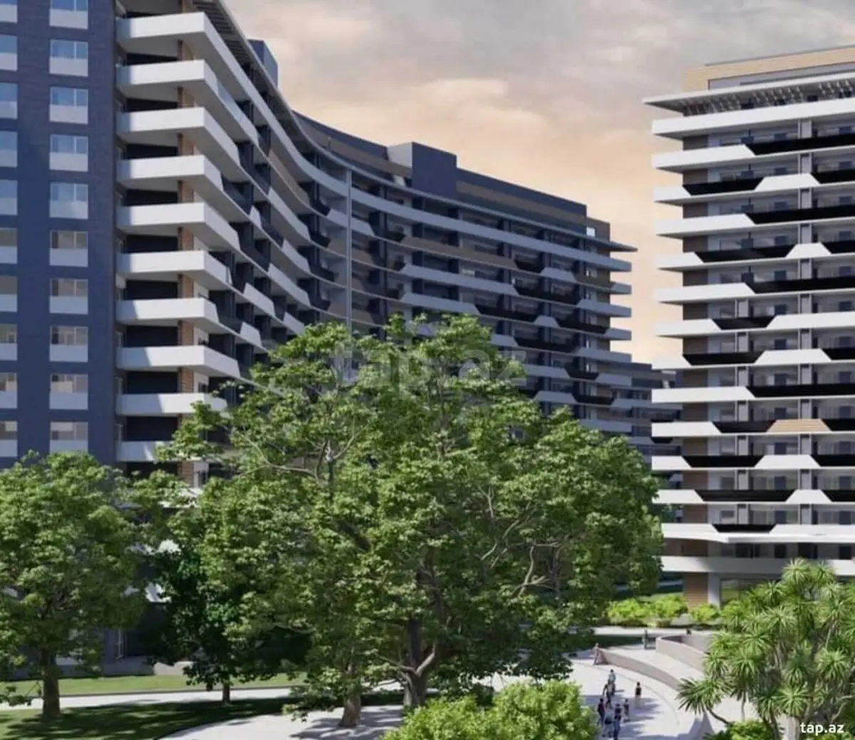 161 000 AZN - 2 otaqlı mənzil, Bakı