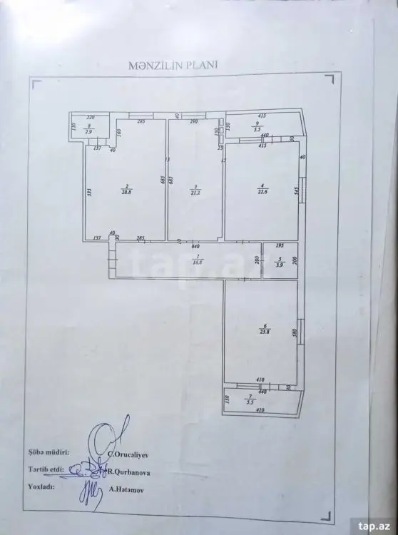 260 000 AZN - 3 otaqlı mənzil, Xətai, Bakı