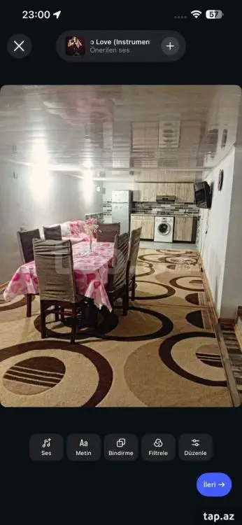 100 AZN - 4 otaqlı mənzil Kirayə (aylıq), Bakı
