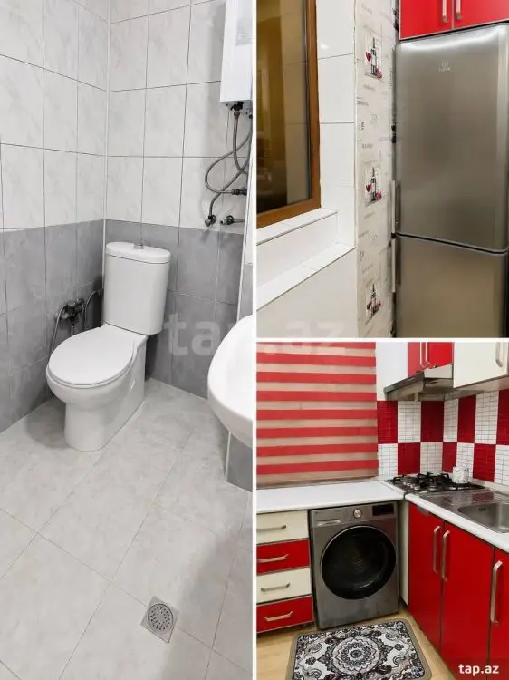 740 AZN - 3 otaqlı mənzil Kirayə (aylıq), 6-cı mikrorayon, Binəqədi, Bakı