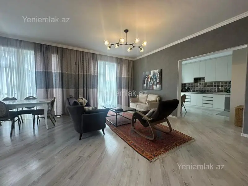 1 450 AZN - 6 otaqlı mənzil Kirayə (aylıq), Badamdar qəs., Səbail, Bakı