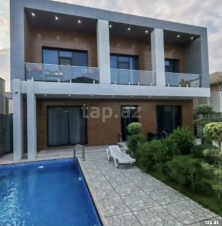 350 AZN - 7 otaqlı mənzil Kirayə (günlük), Mərdəkan, Xəzər, Bakı