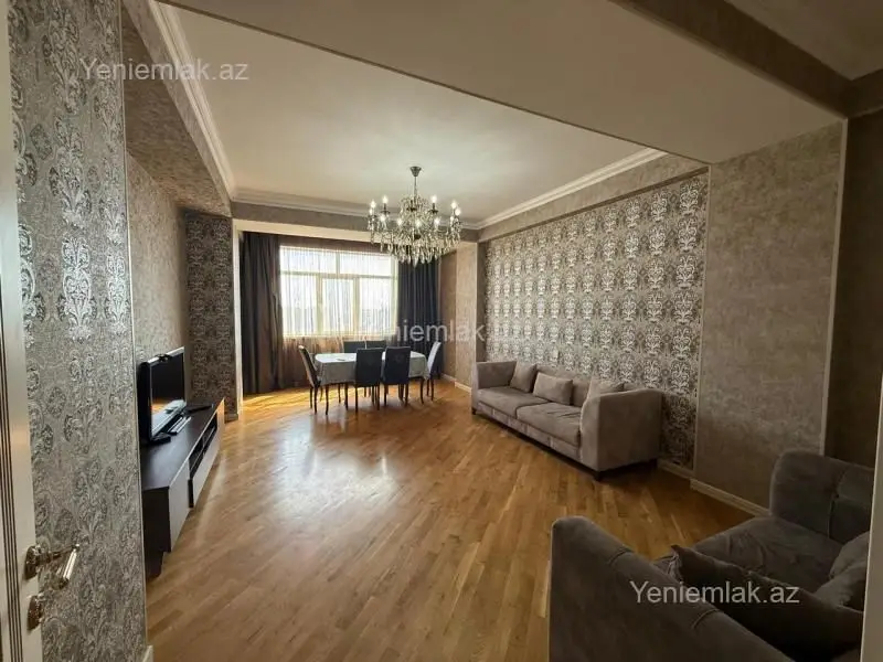 1 200 AZN - 3 otaqlı mənzil Kirayə (aylıq), Nizami, Bakı