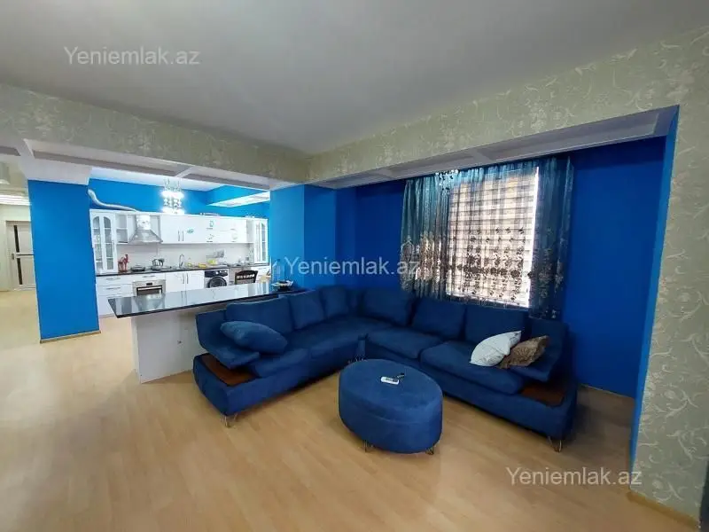 1 200 AZN - 4 otaqlı mənzil Kirayə (aylıq), 8-ci mikrorayon, Binəqədi, Bakı