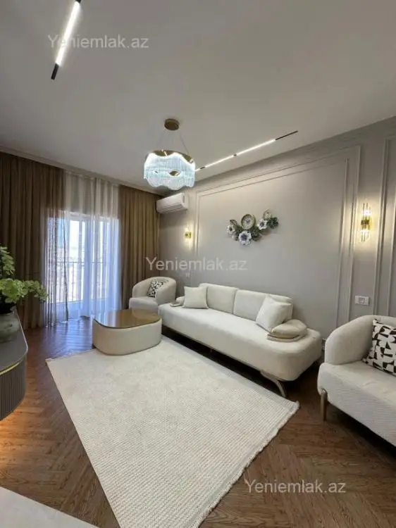 379 000 AZN - 2 otaqlı mənzil Satılır, Ağ şəhər, Xətai, Bakı