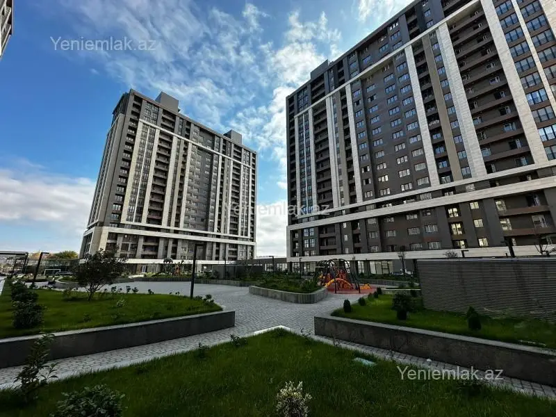 480 000 AZN - 3 otaqlı mənzil Satılır, Ağ şəhər, Xətai, Bakı