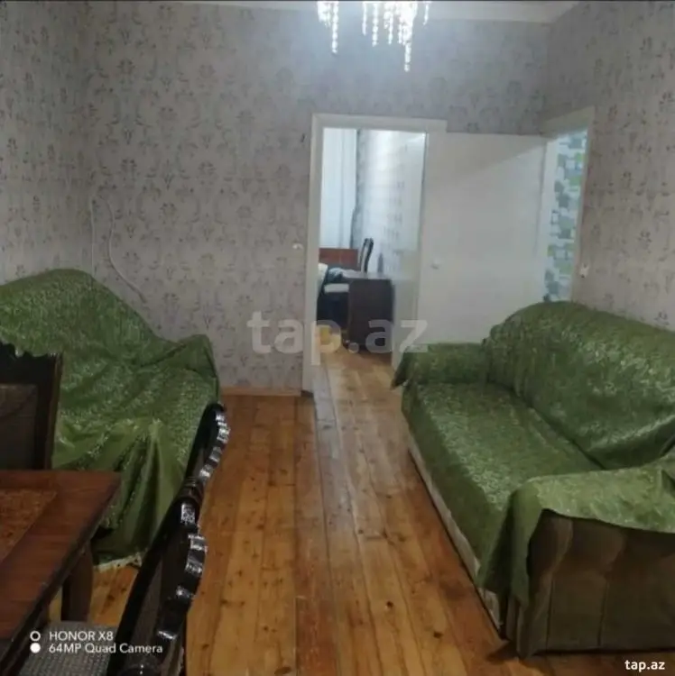 550 AZN - 2 otaqlı mənzil Kirayə (aylıq), 6-cı mikrorayon, Binəqədi, Bakı