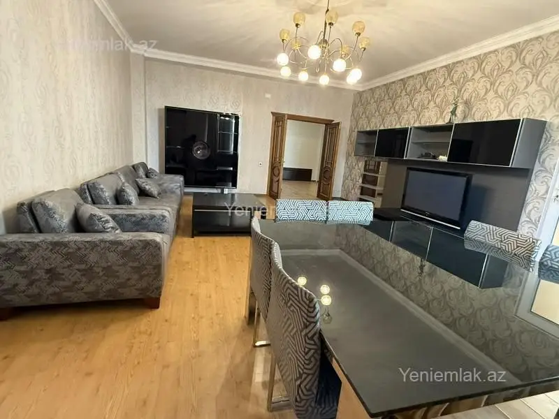 1 300 AZN - 4 otaqlı mənzil Kirayə (aylıq), Nəsimi, Bakı