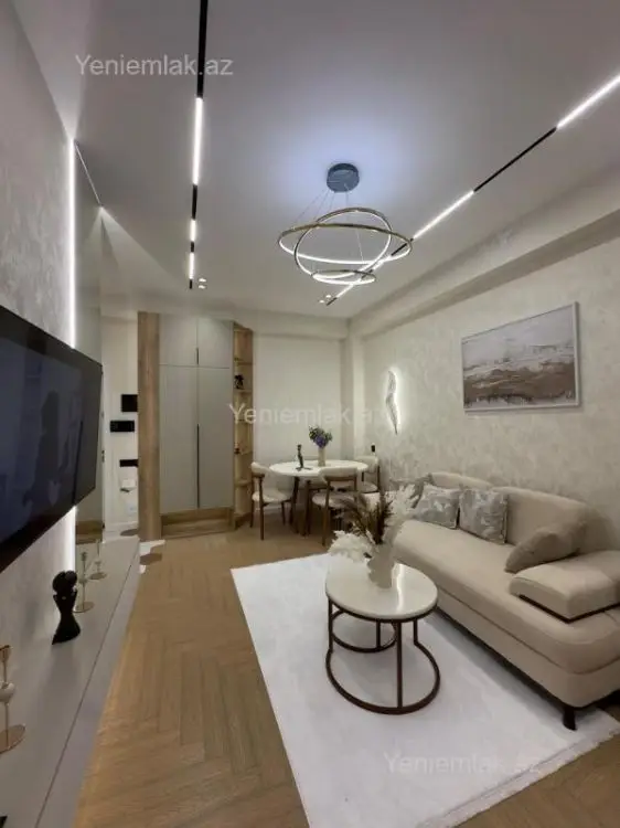 1 200 AZN - 2 otaqlı mənzil Kirayə (aylıq), Montin qəs., Nərimanov, Bakı