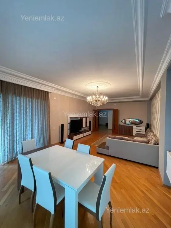 1 500 AZN - 4 otaqlı mənzil Kirayə (aylıq), Nəsimi, Bakı