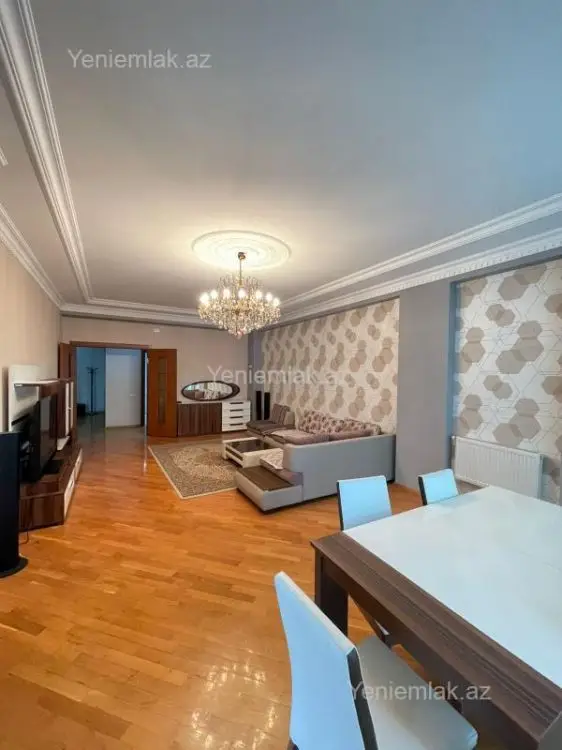 1 500 AZN - 4 otaqlı mənzil Kirayə (aylıq), Nəsimi, Bakı