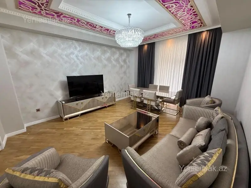 2 500 AZN - 3 otaqlı mənzil Kirayə (aylıq), Ağ şəhər, Xətai, Bakı