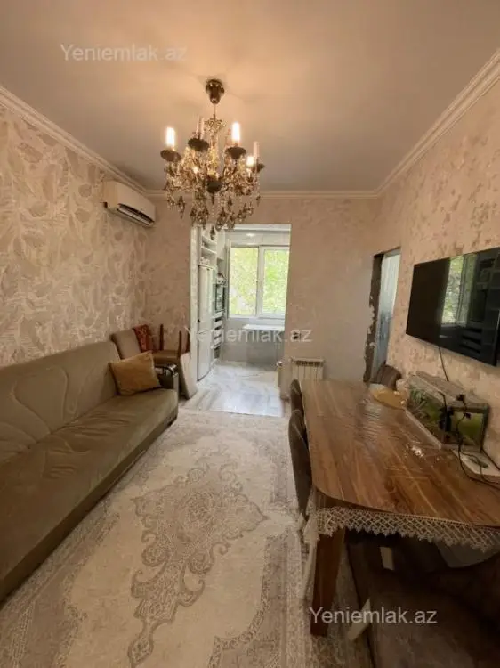 152 000 AZN - 3 otaqlı mənzil Satılır, 1-ci mikrorayon, Nəsimi, Bakı