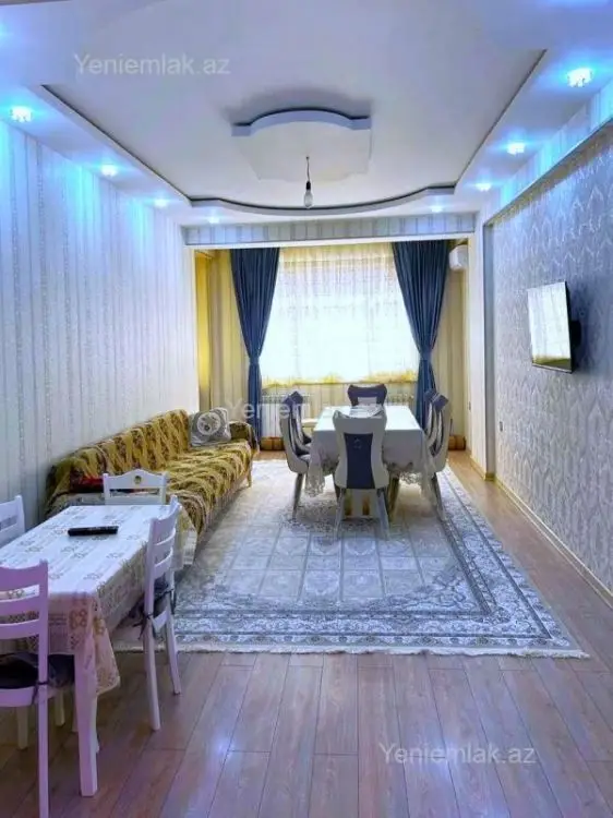 1 000 AZN - 2 otaqlı mənzil Kirayə (aylıq), Nəsimi, Bakı