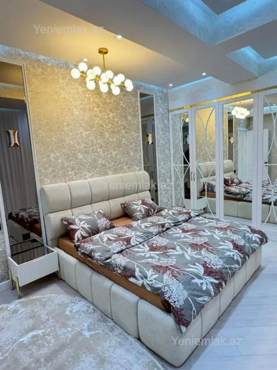 1 200 AZN - 2 otaqlı mənzil Kirayə (aylıq), Nərimanov, Bakı