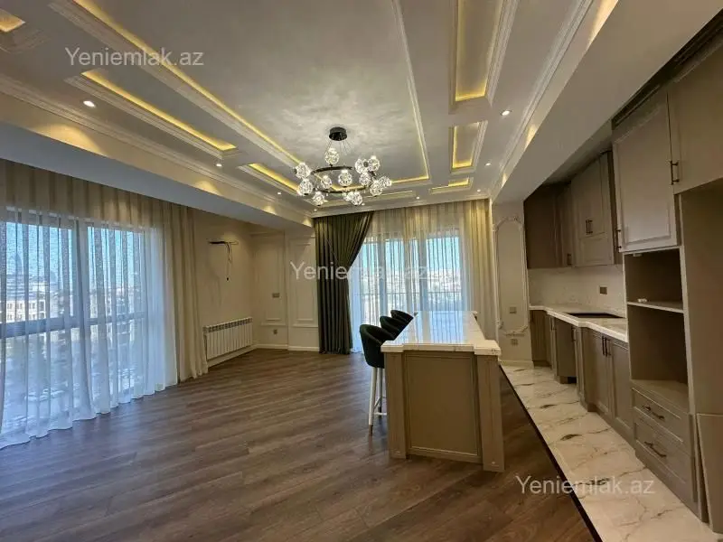645 000 AZN - 4 otaqlı mənzil Satılır, Ağ şəhər, Xətai, Bakı