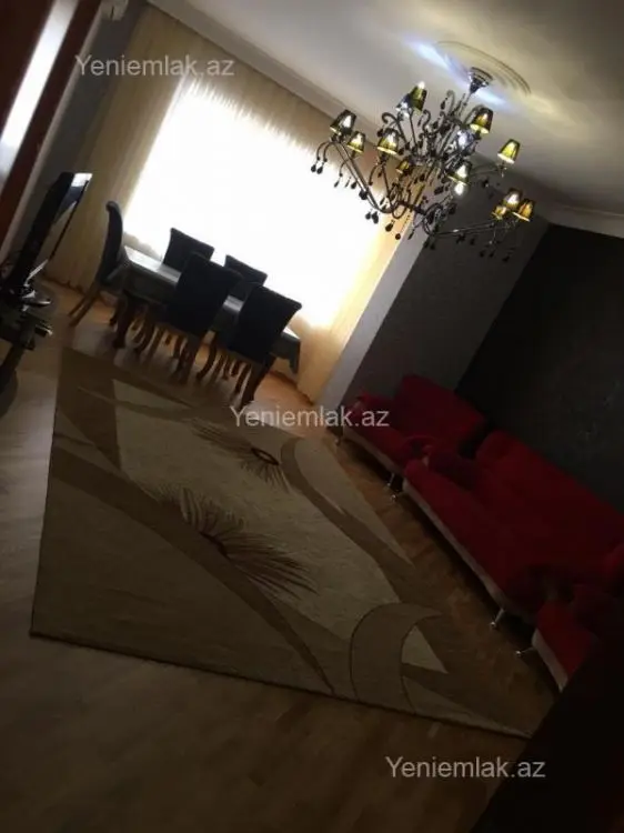 1 000 AZN - 3 otaqlı mənzil Kirayə (aylıq), Nəsimi, Bakı