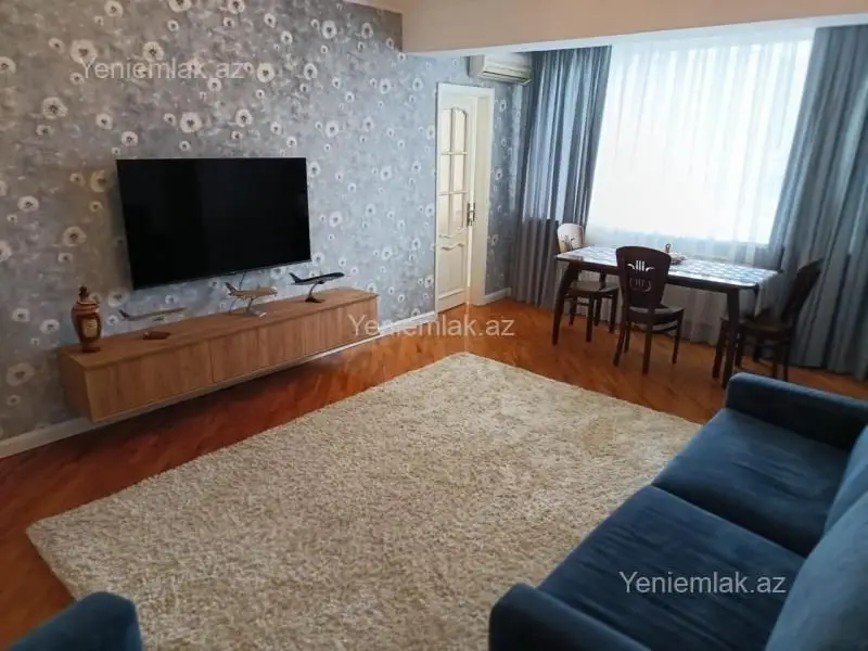 1 000 AZN - 3 otaqlı mənzil Kirayə (aylıq), Nəsimi, Bakı