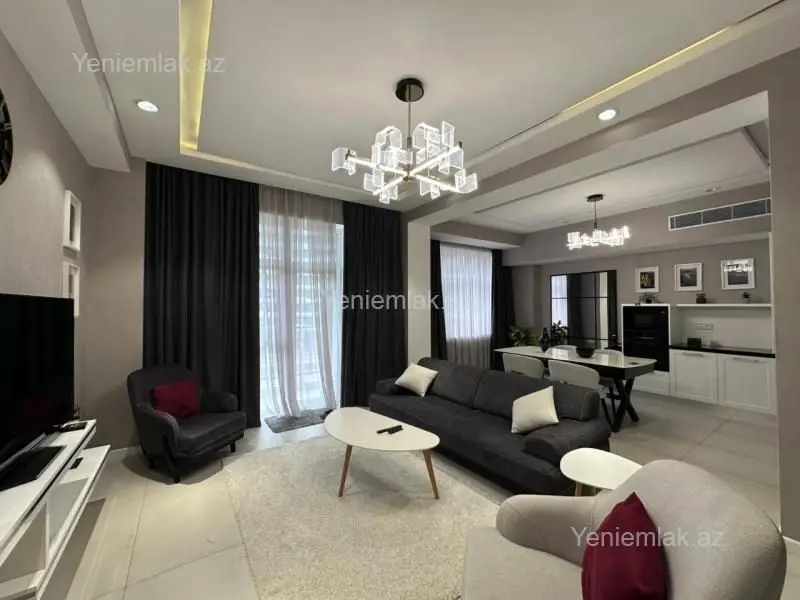 2 500 AZN - 3 otaqlı mənzil Kirayə (aylıq), Ağ şəhər, Xətai, Bakı