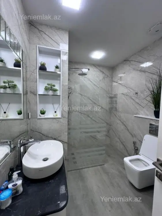 2 500 AZN - 3 otaqlı mənzil Kirayə (aylıq), Ağ şəhər, Xətai, Bakı