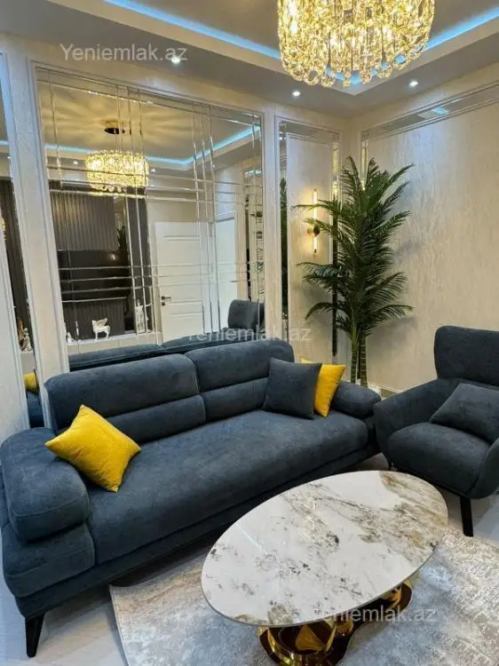 1 100 AZN - 2 otaqlı mənzil Kirayə (aylıq), Nərimanov, Bakı