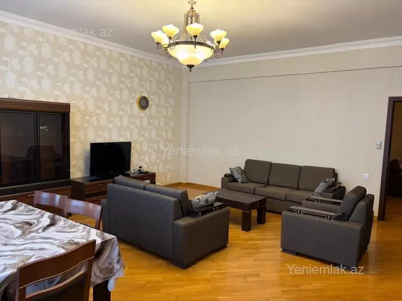 1 350 AZN - 3 otaqlı mənzil Kirayə (aylıq), Nərimanov, Bakı