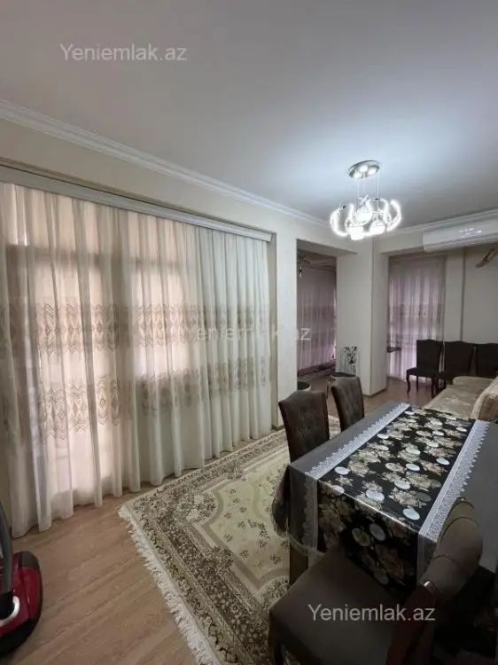1 000 AZN - 3 otaqlı mənzil Kirayə (aylıq), Nəsimi, Bakı