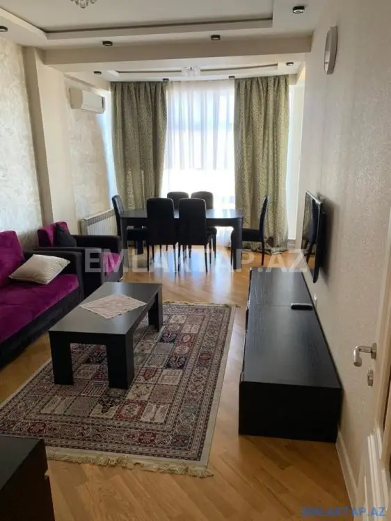 1 100 AZN - 2 otaqlı mənzil Kirayə (aylıq), Ağ şəhər, Xətai, Bakı