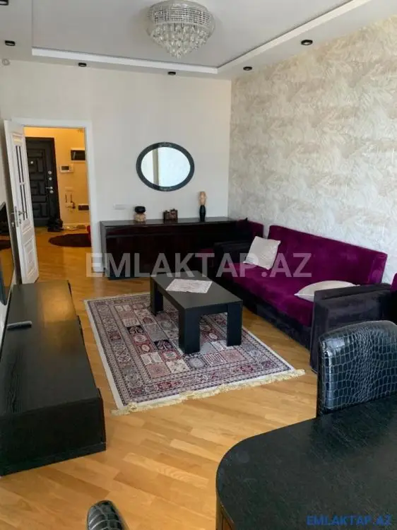 1 100 AZN - 2 otaqlı mənzil Kirayə (aylıq), Ağ şəhər, Xətai, Bakı