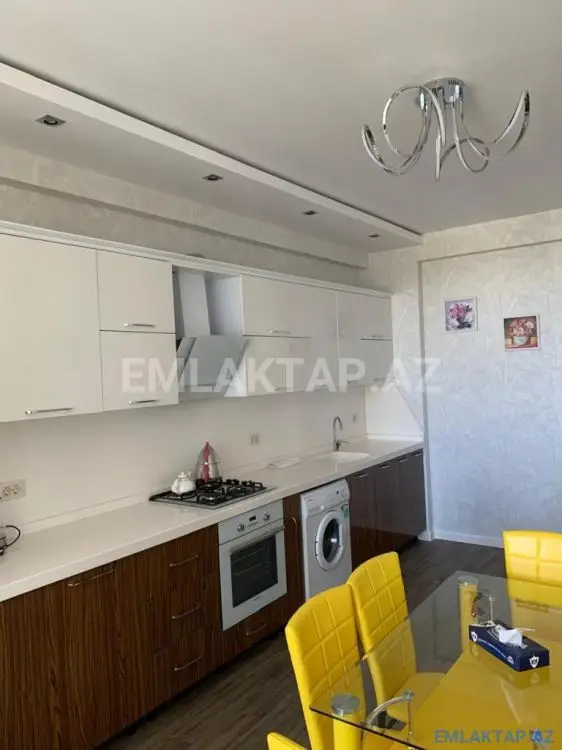 1 100 AZN - 2 otaqlı mənzil Kirayə (aylıq), Ağ şəhər, Xətai, Bakı