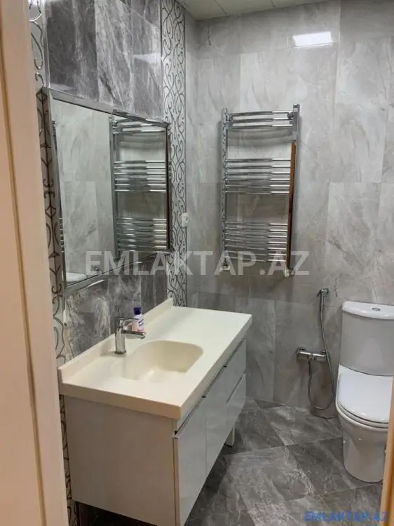 1 100 AZN - 2 otaqlı mənzil Kirayə (aylıq), Ağ şəhər, Xətai, Bakı