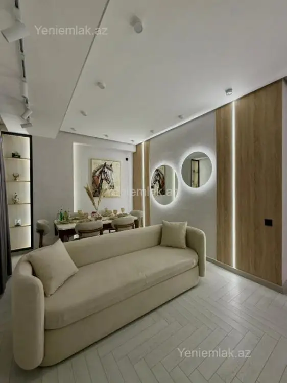 1 000 AZN - 2 otaqlı mənzil Kirayə (aylıq), Nizami, Bakı