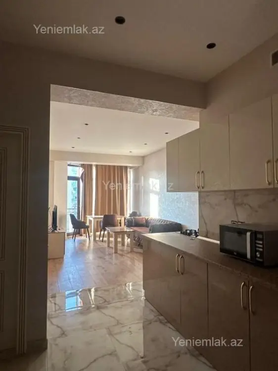 1 000 AZN - 2 otaqlı mənzil Kirayə (aylıq), Nəsimi, Bakı