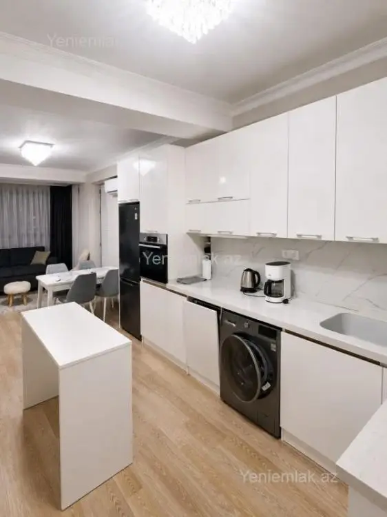 1 200 AZN - 2 otaqlı mənzil Kirayə (aylıq), Bayıl qəs., Səbail, Bakı