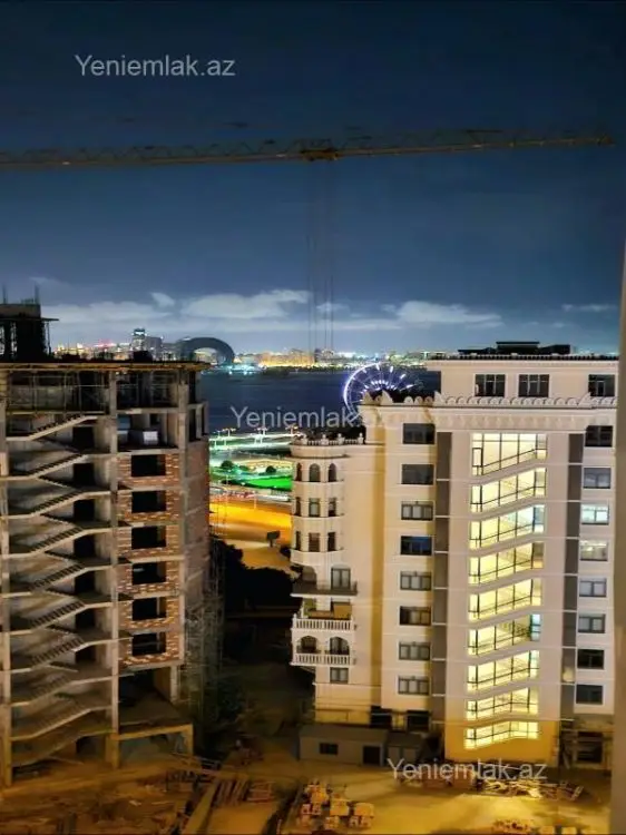 1 200 AZN - 2 otaqlı mənzil Kirayə (aylıq), Bayıl qəs., Səbail, Bakı
