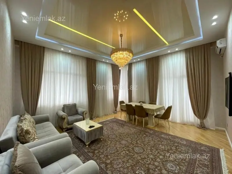 1 500 AZN - 3 otaqlı mənzil Kirayə (aylıq), Səbail, Bakı