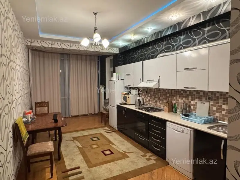 1 000 AZN - 2 otaqlı mənzil Kirayə (aylıq), Nəsimi, Bakı