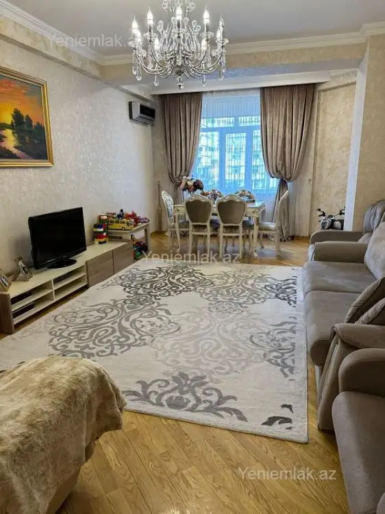 1 000 AZN - 3 otaqlı mənzil Kirayə (aylıq), Nərimanov, Bakı